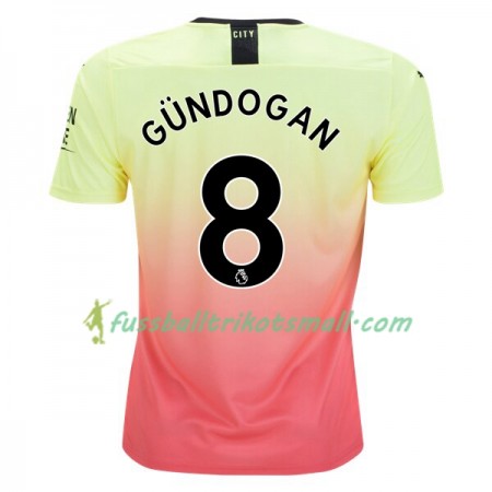 Fußballtrikots Manchester City Ilkay Gundogan 8 2019-2020 Kurzarm Ausweichtrikot kaufen